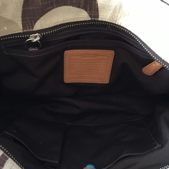 Coach Signature Tonal Gallery Tote Shoulder Bag - Picture 4 of 10